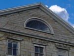 Fan Light Window Reproduction for Historic Stone Library